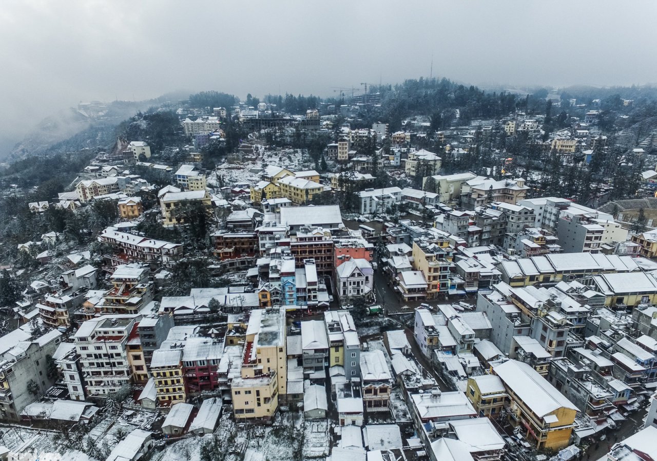 越南北部遭遇罕见低温寒冷天气
