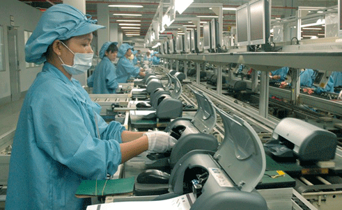 2015年越南出口额超过10亿美元的商品共23类