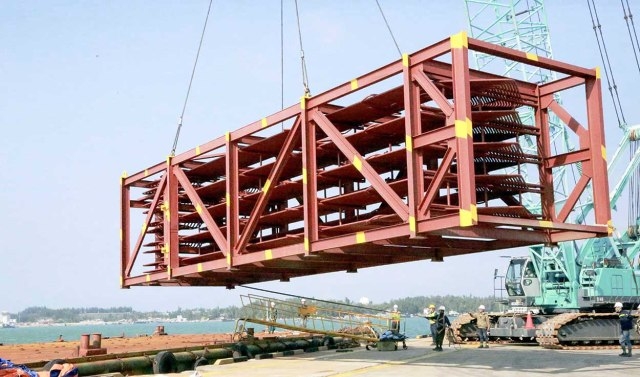 越南斗山公司发送丙申年首批货物