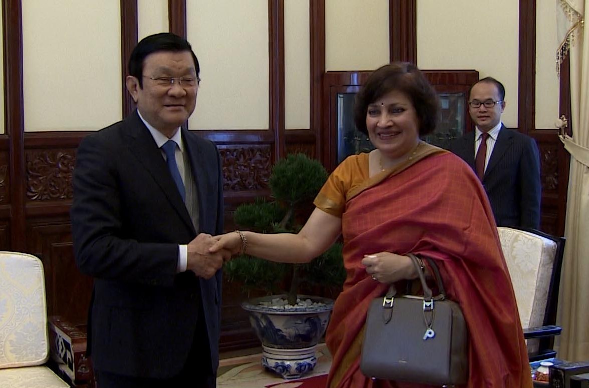 越南与印度力争未来五年双边贸易额达100亿美元