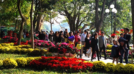 2016年农历春节期间越南河内市旅游业喜获丰收