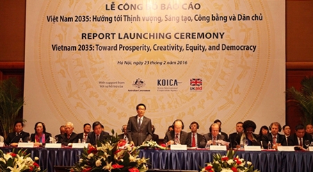 “2035年越南：走向繁荣、创新、公平和民主”报告公之于众