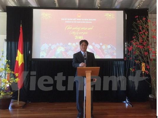 旅居新西兰越南人喜迎丙申春节