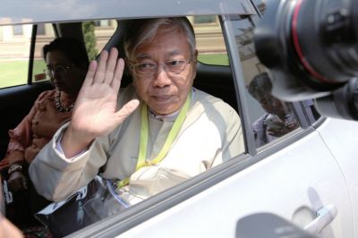 吴廷觉当选缅甸新一届总统