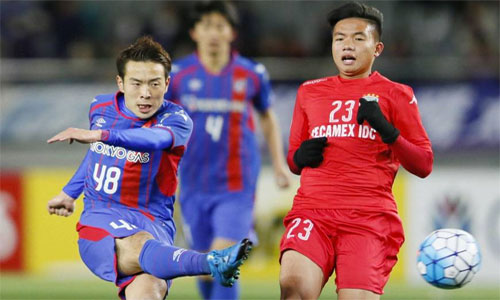 亚冠E组：平阳Becamex比3不敌东京FC