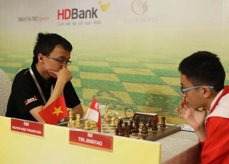 HDBank 2016国际象棋公开赛：阮玉长山取得二连胜