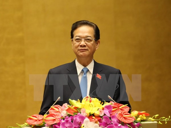 政府总理阮晋勇：2011-2015年阶段越南宏观经济总体平稳运行