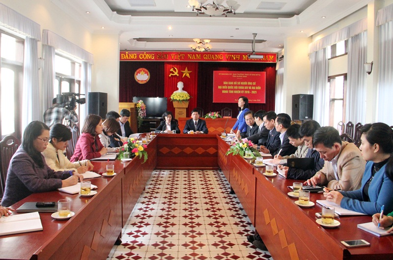 广宁省移交第十四届国会代表和2016-2021年任期省人民议会代表候选人档案