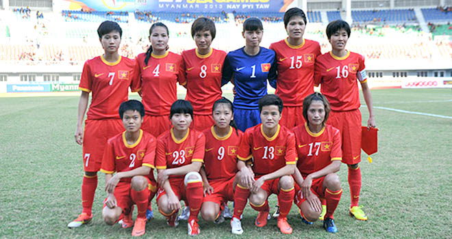 FIFA女足最新排名：越南下降6位
