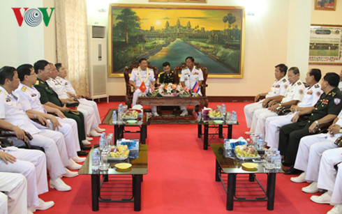 越柬海军加强合作