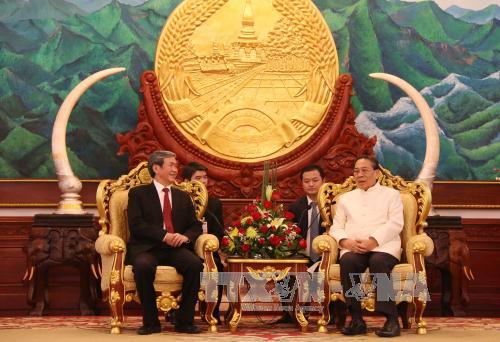 推进越老特殊团结关系不断发展