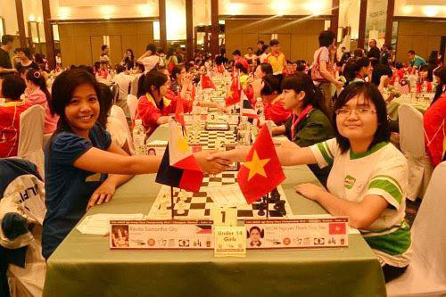 2016年亚洲青少年国际象棋锦标赛：阮清水仙有望夺魁