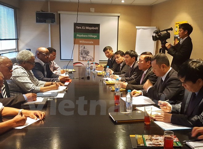 越南和南非加强对外新闻宣传合作