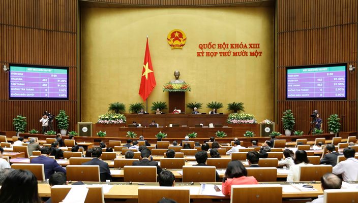国会表决通过《2016-2020年社会经济发展五年计划决议》