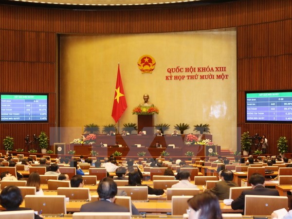 越南第十三届国会第十一次会议十四号公报