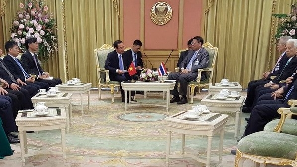 越泰友好合作关系不断深入发展