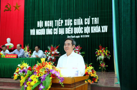 国会代表要与选民和人民密切联系