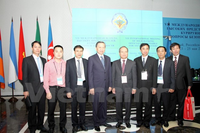 越南公安部部长苏林上将出席第七届安全事务高级代表国际会议