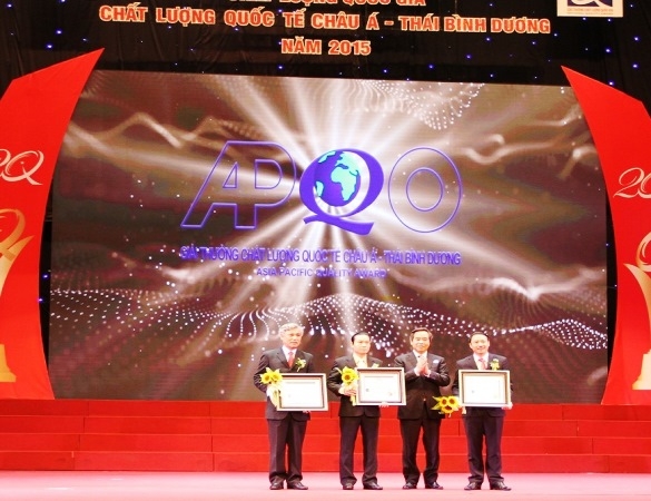 80家企业荣获2015年国家质量奖暨亚太国际质量奖