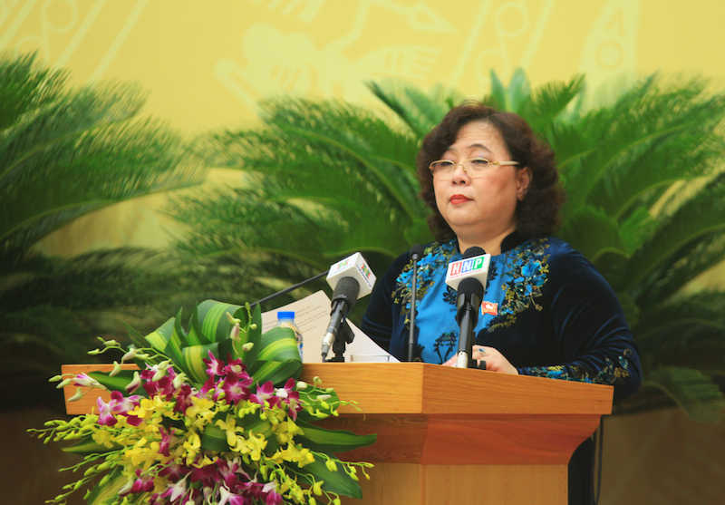 2016-2021年任期第十五届河内市人民议会第一次会议正式召开