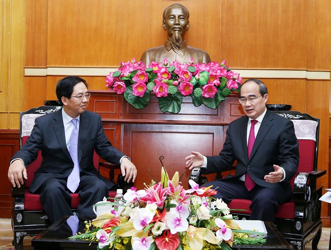 越南是中国在东盟十国中的大贸易伙伴