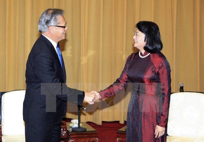 邓氏玉盛副主席：越南一向重视与澳方的合作关系