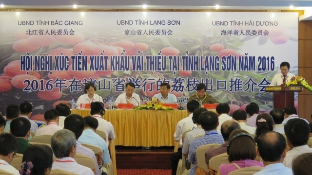 2016年越南荔枝出口推介会在谅山省举行