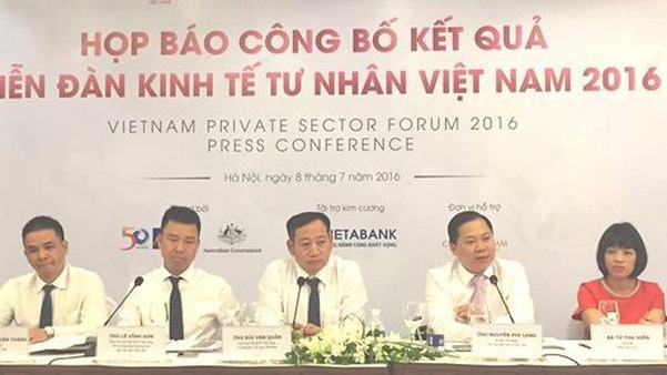 越南公布“越南私营经济论坛——机遇、挑战和措施”白皮书