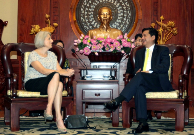 胡志明市希望与丹麦加强合作