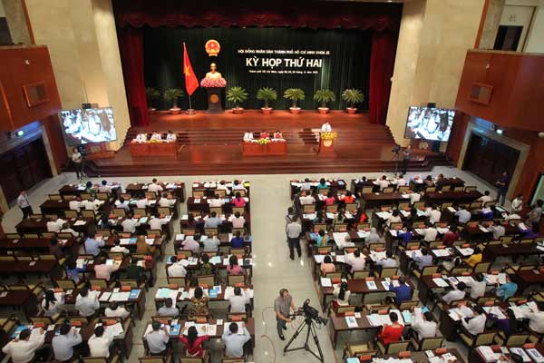 胡志明市第九届人民议会第二次会议召开