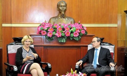 阮善仁同志：联合国儿童基金会是越南重要的发展伙伴之一