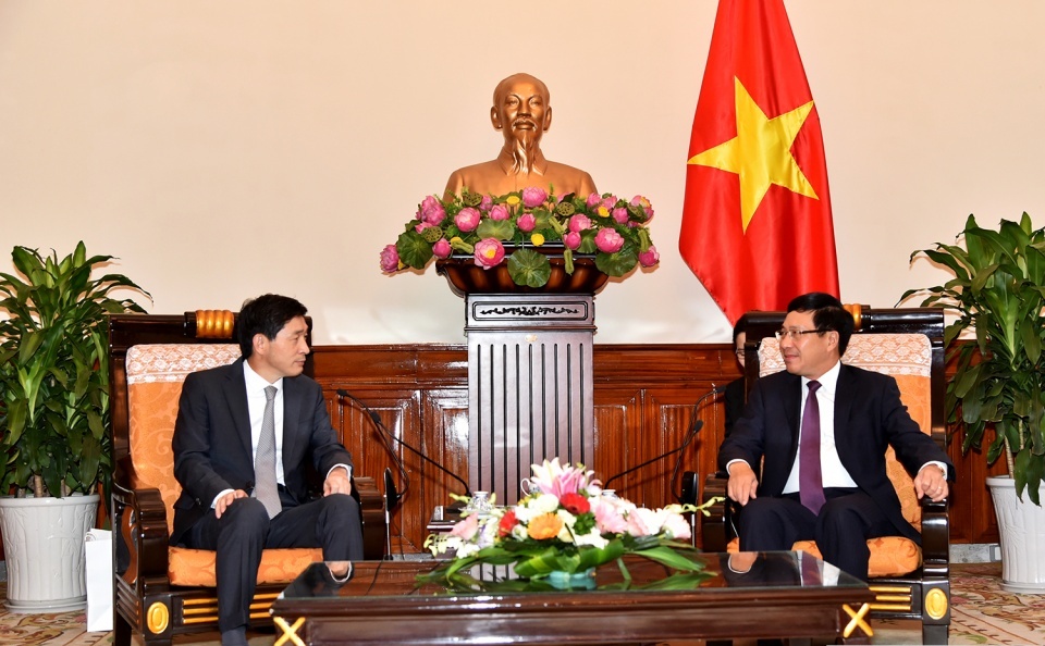 韩国政府将越南视为头等合作伙伴