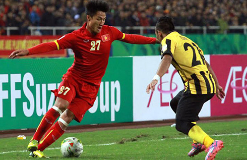 AFF Cup 2016：越南队对阵马来西亚队