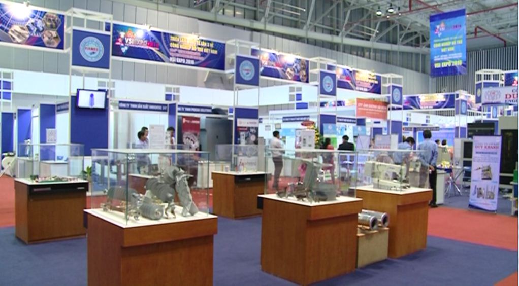 2016年越南辅助工业国际展展示了1万多种辅助工业产品