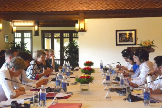 越南国会和丹麦议会交换立法工作经验