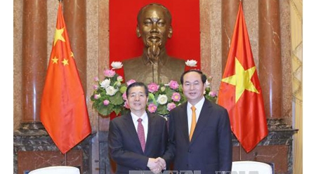 国家主席陈大光会见中国公安部部长郭声琨