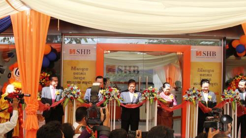 越南西贡-河内商业股份银行柬埔寨分行正式开业