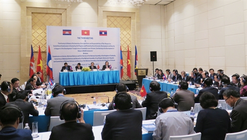 越老柬三国共同努力推动三角发展区经济社会发展