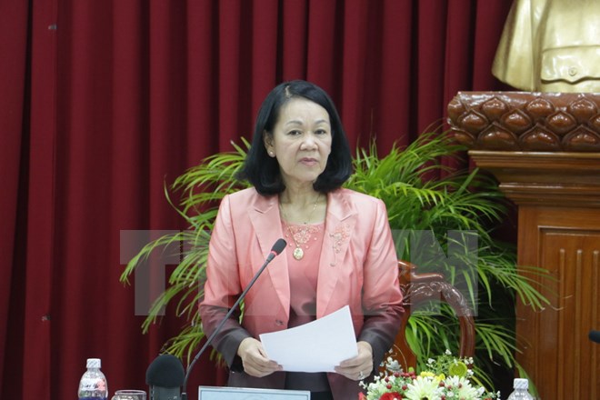 张氏梅被任命为中央群众工作委员会主席