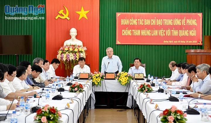 中央反贪反腐指委会工作代表团调研广义省