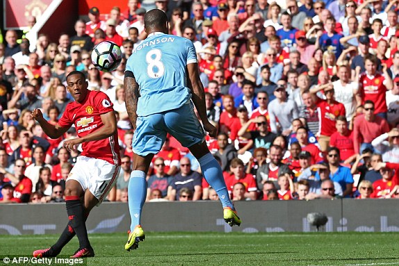 英超：马夏尔进球曼联憾平