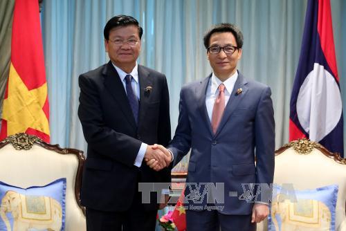 越南政府副总理武德儋会见各国领导人