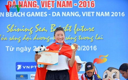 第五届亚洲沙滩运动会第七比赛日：越南代表团在奖牌榜上以41金稳坐头名