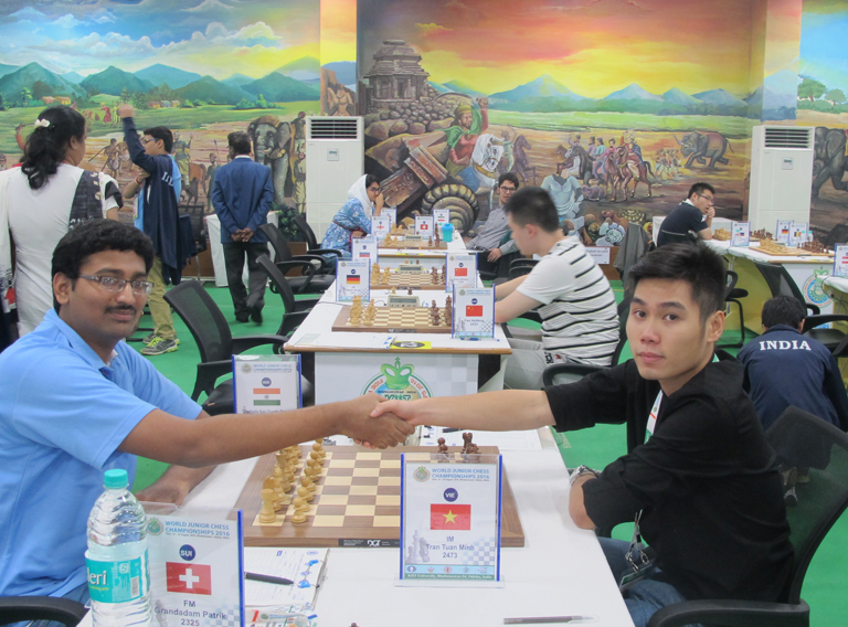 2016齐戈林国际象棋纪念赛：陈俊明居超快赛项第四位