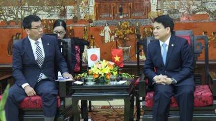 越南首都河内与日本福冈省加强合作