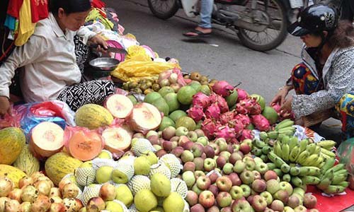 中国水果进入越南市场的关税即将为零