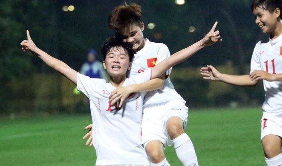 2017年亚洲U19女足锦标赛预选赛：越南队取得二连胜
