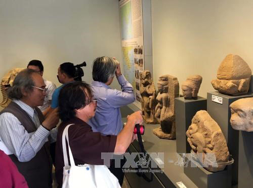 占族文物展在顺化宫廷文物博物馆举办
