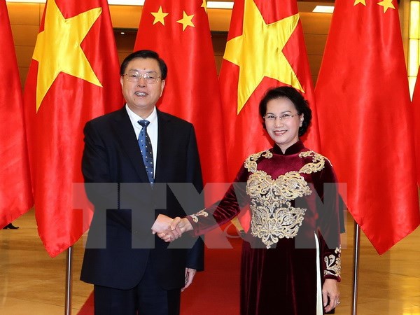 中国全国人民代表大会常务委员会委员长张德江圆满结束对越南进行的正式友好访问