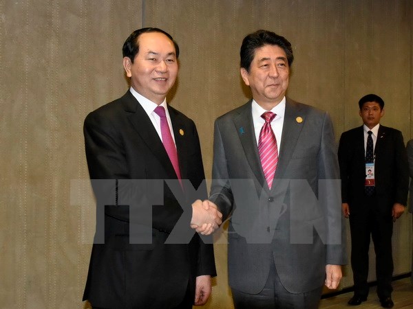 越南一向将日本视为一流和长久伙伴国